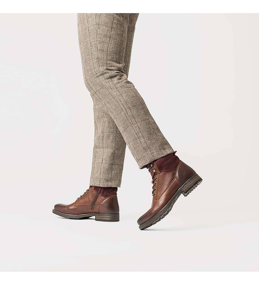 Botas de tornozelo Martinelli Sean em couro marrom