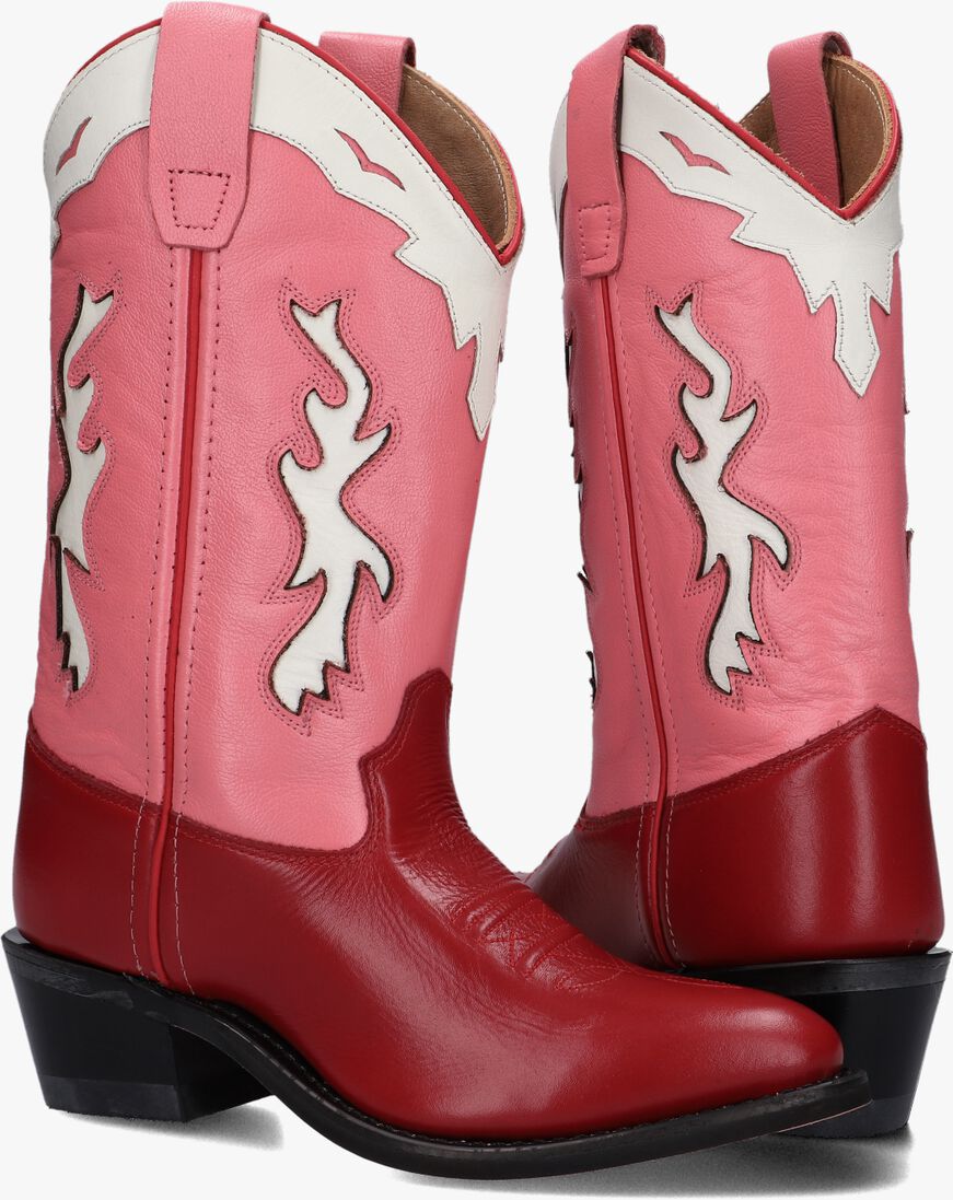 BOOTSTOCK rode bootstock cowboylaarzen velvet cake