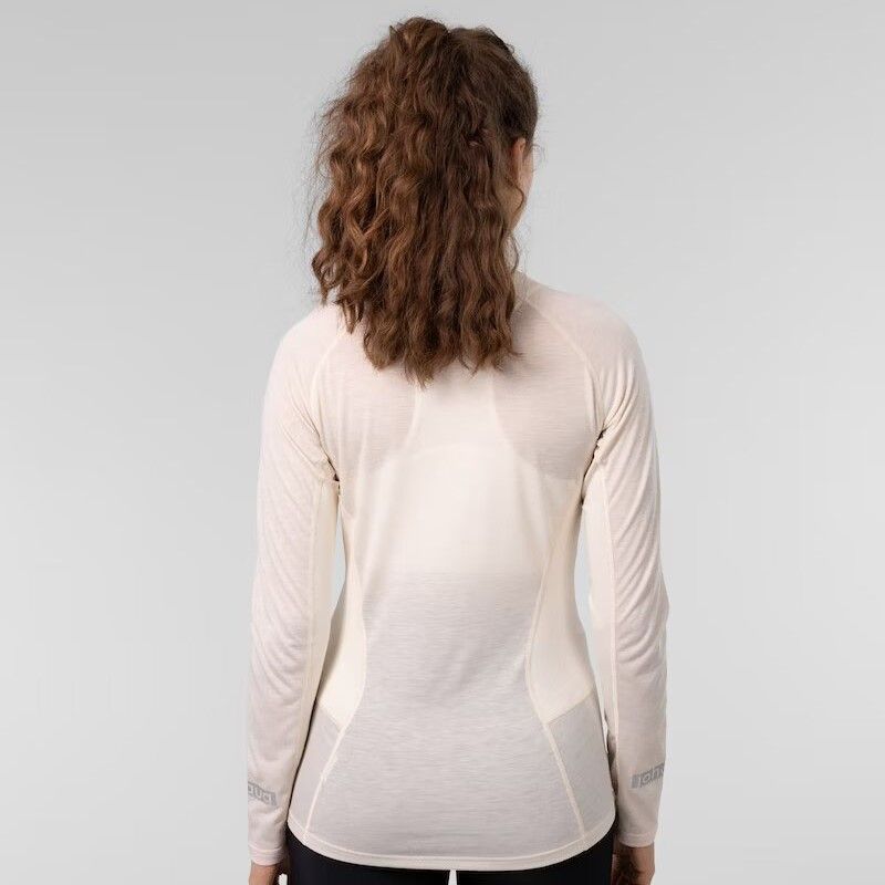 johaug aerial woolmix 2 0 half zip traeningstroeje dame 343 220801 light beige