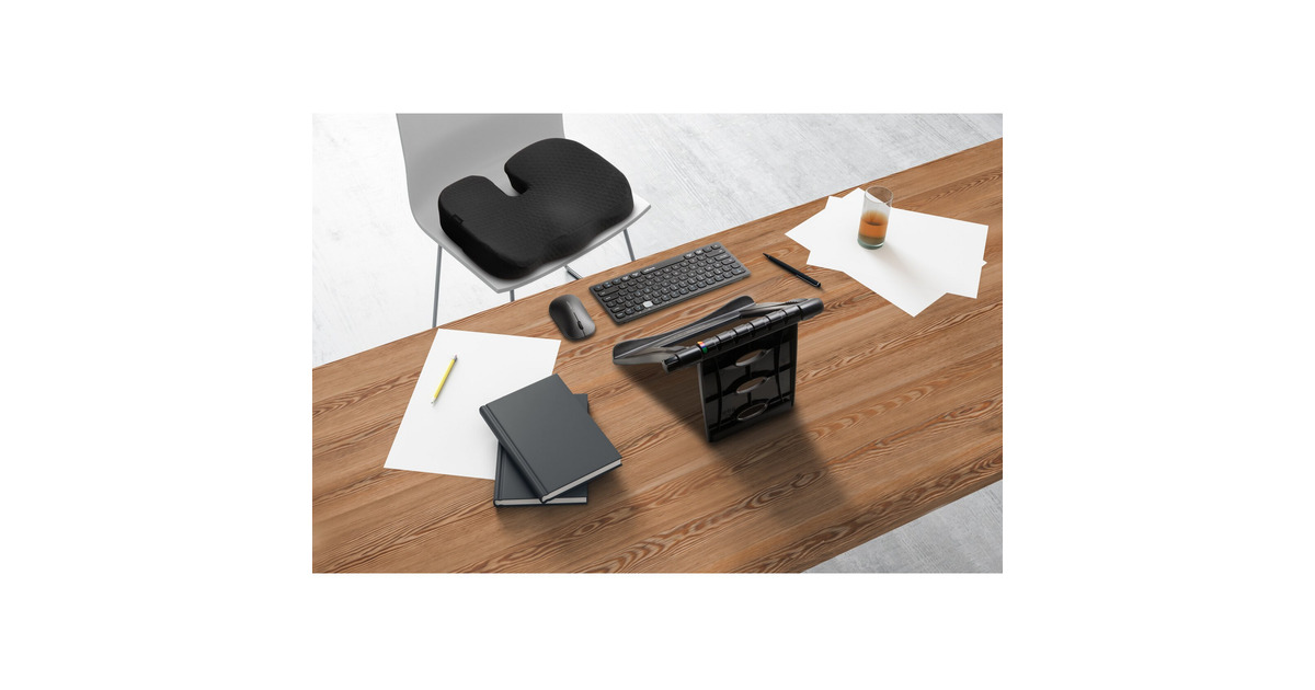 KensingtonSmartFit Easy Riser EQ Laptop Cooling Stand standaard  (Zwart)