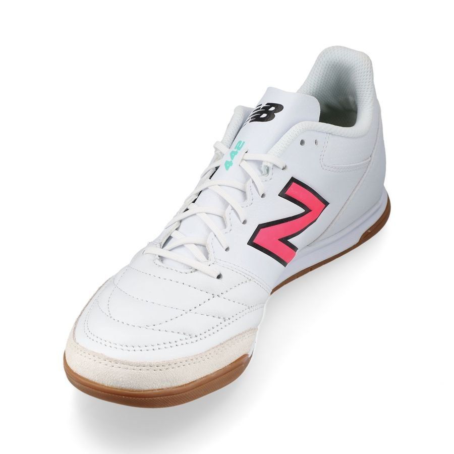 New Balance 442 2.0 Team IN - Blanc/Violet/Jaune Fluo