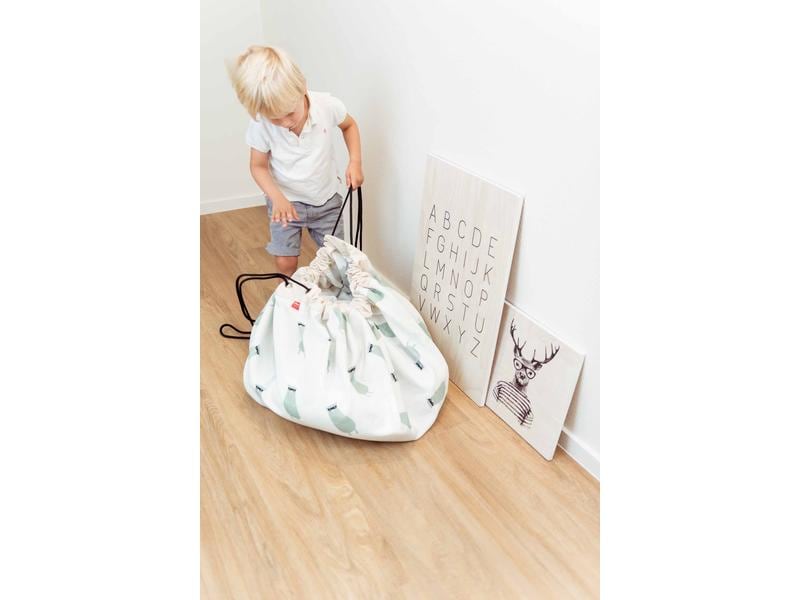 Play&Go Spielzeugtasche Play & Go Train 2-in-1-Funktion: Aufbewahrungssack und Spielmatte