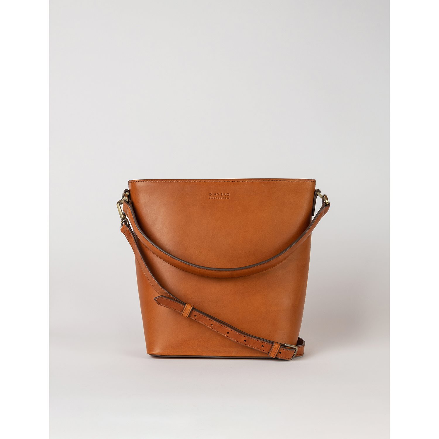 O My Bag Bobbi Bucket Bag Maxi cognac