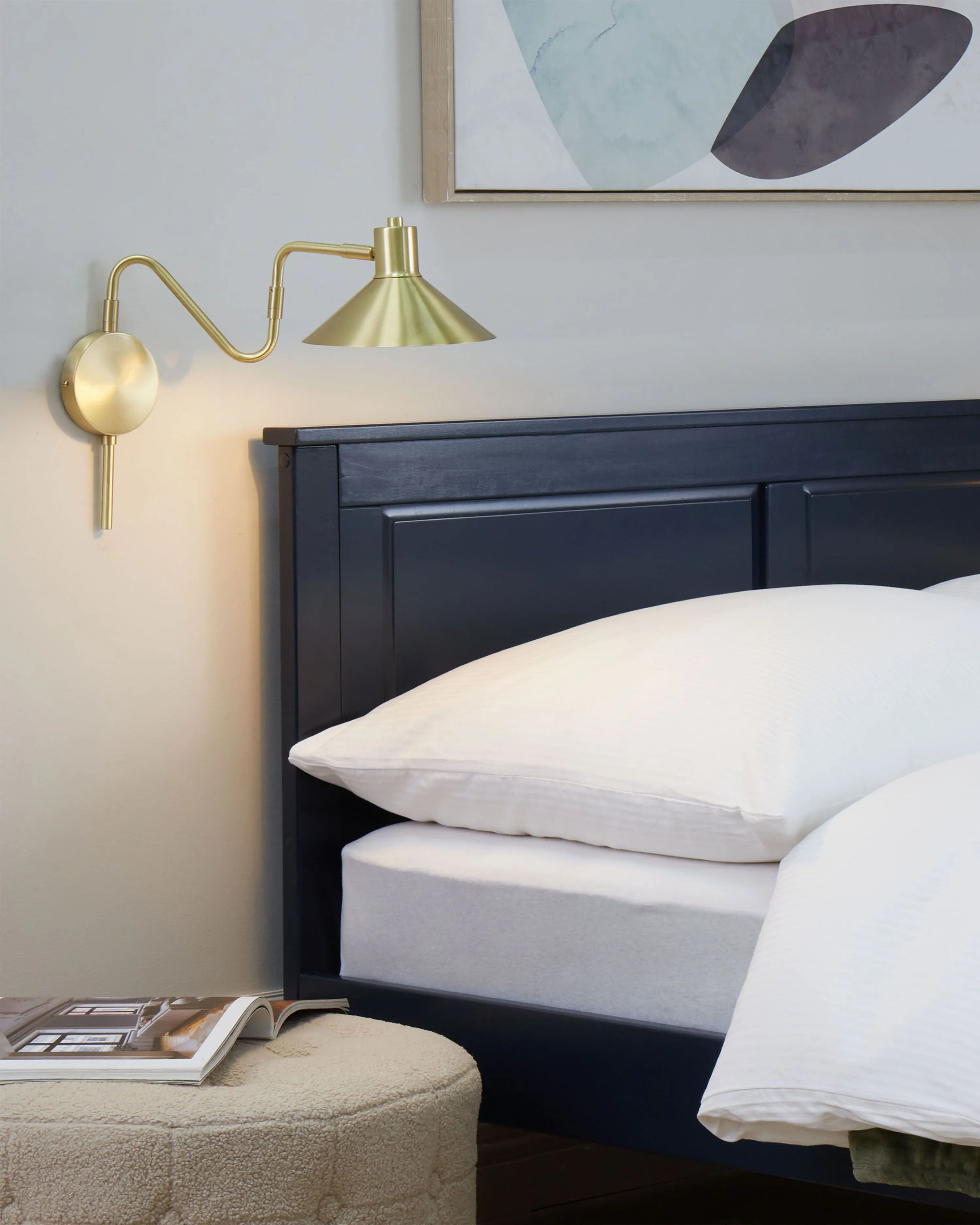 Wandlamp BALIEM verstelbaar Metaal Goud