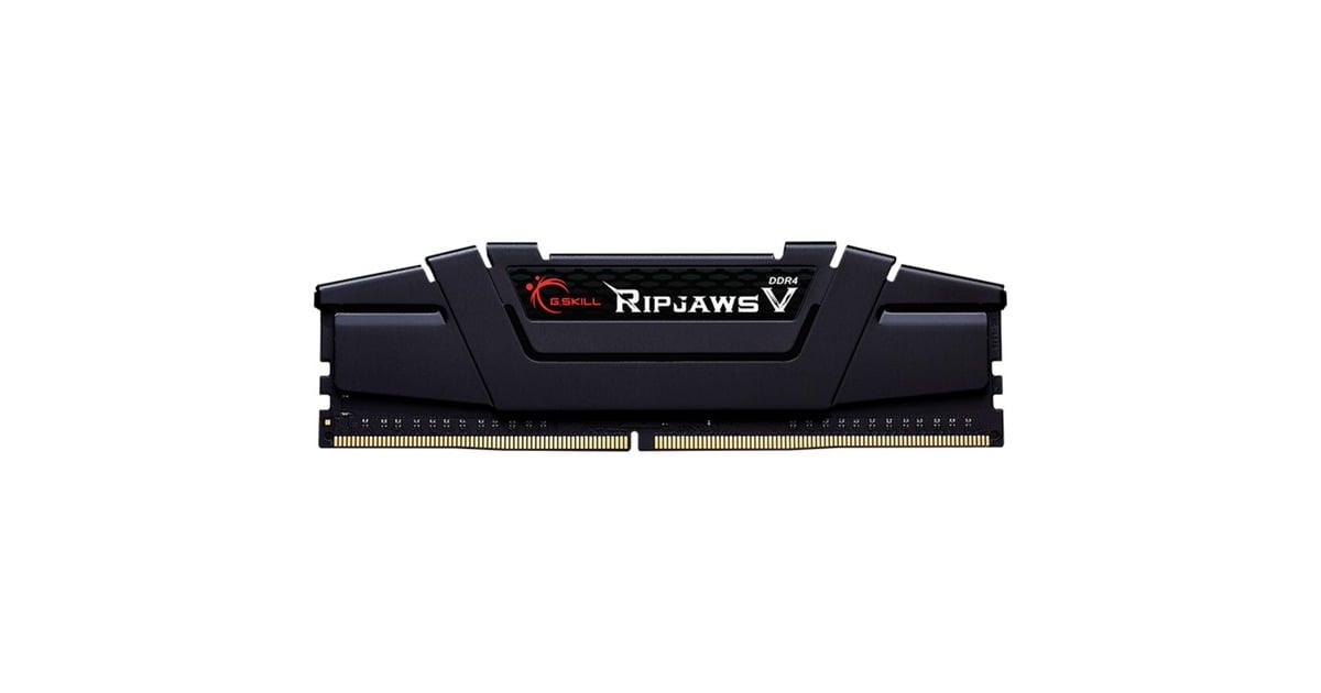 G.Skill32 GB DDR4-3600 Kit werkgeheugen  (Zwart, F4-3600C16D-32GVKC, Ripjaws V, XMP)