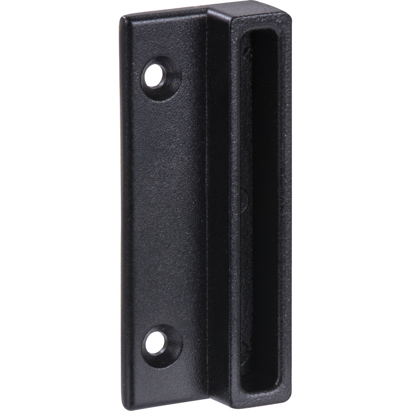 DX sluitplaat Zwart gecoat