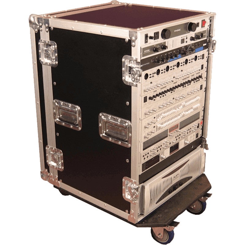 Gator Cases G-TOUR 16U CAST houten doubledoor flightcase 16U