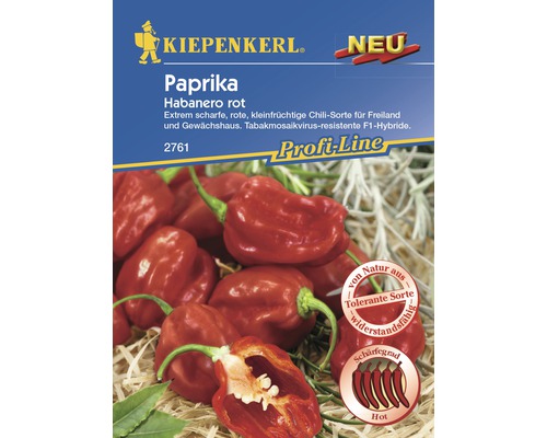 Kiepenkerl 'Habanero' peper groentezaden