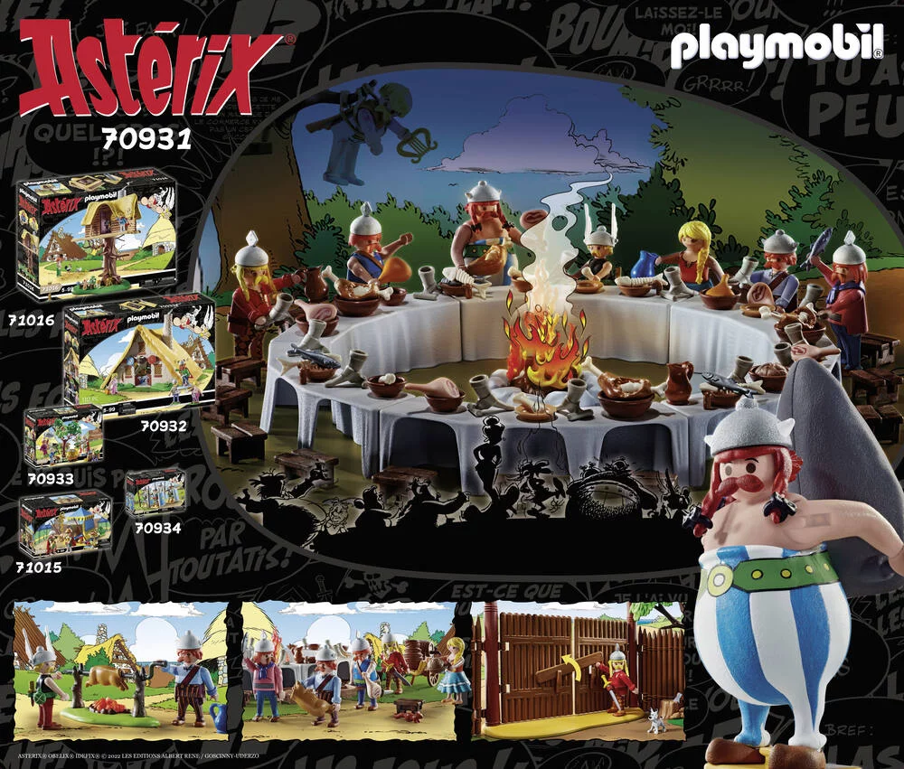 ASTERIX  - LE BANQUET DU VILLAGE - 70931