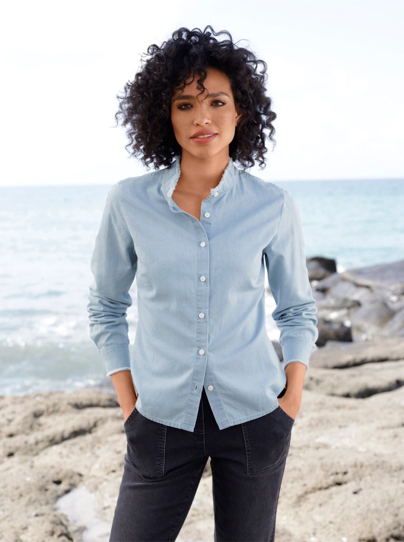 heine Jeansbluse