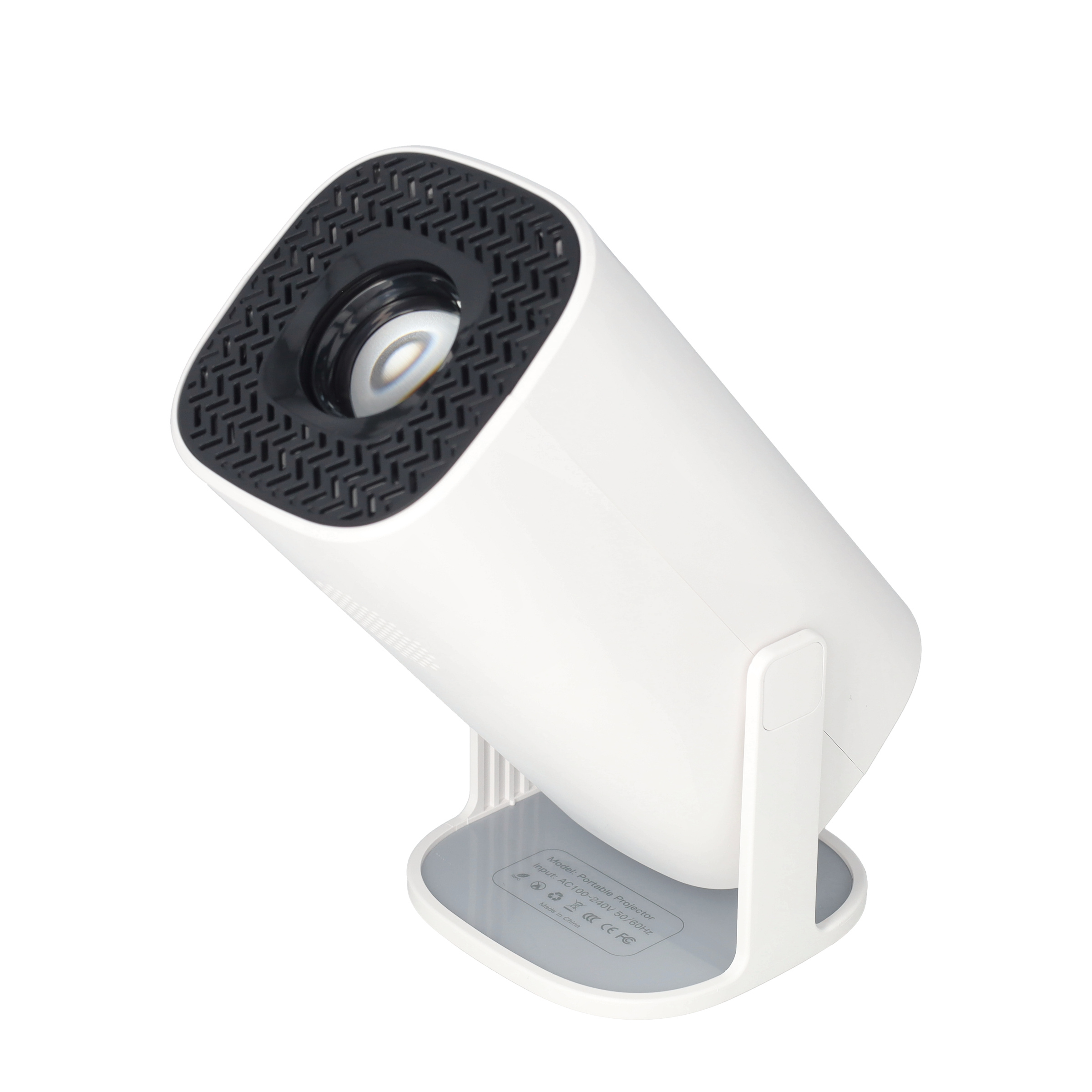 Multimedia LED Projektor Beamer Heimkino (150 ANSI Lumen) 1080p Full HD / HDMI / WiFi (2.4/5GHz) / Android 11.0 - Weiss