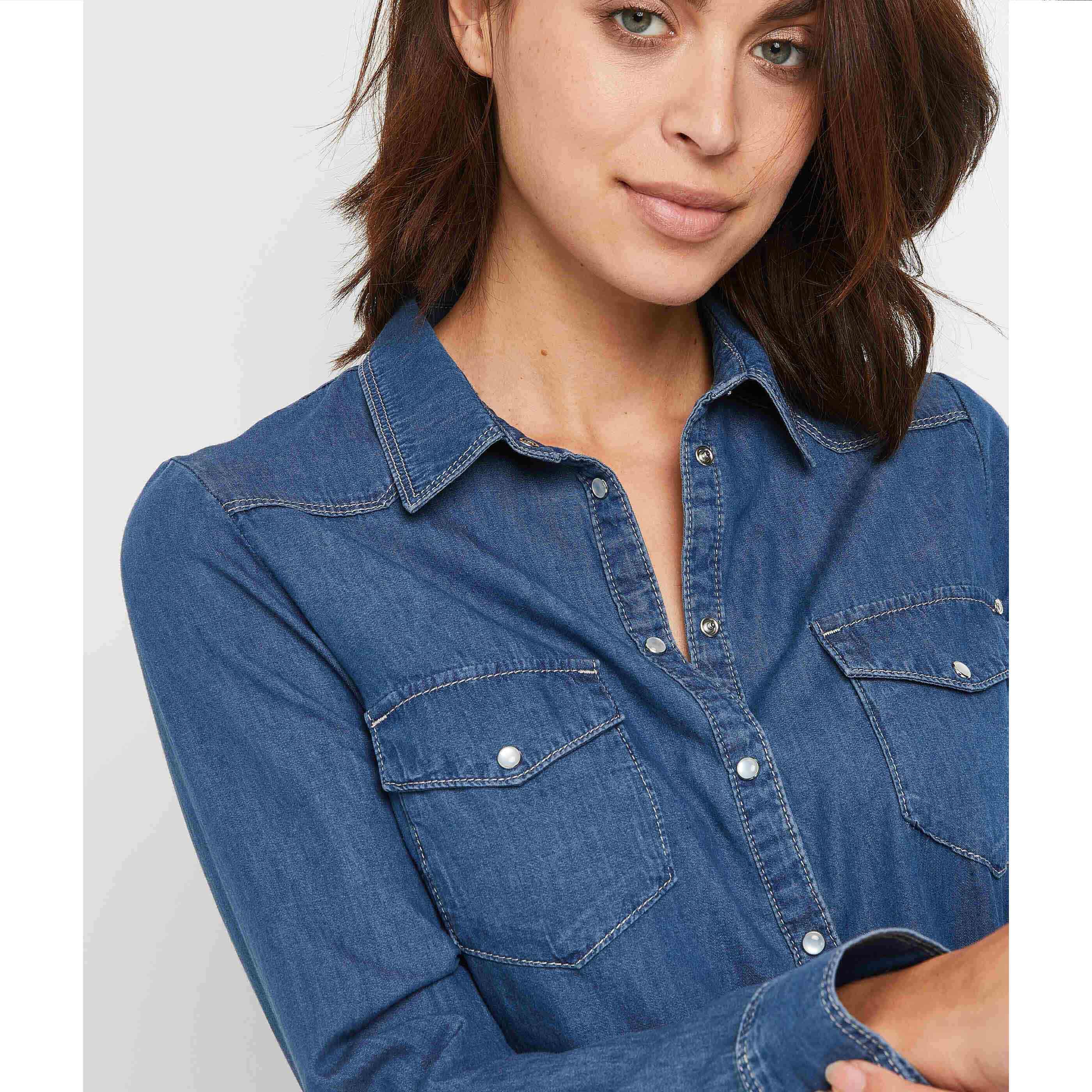 Chemise en jean femme - STONE