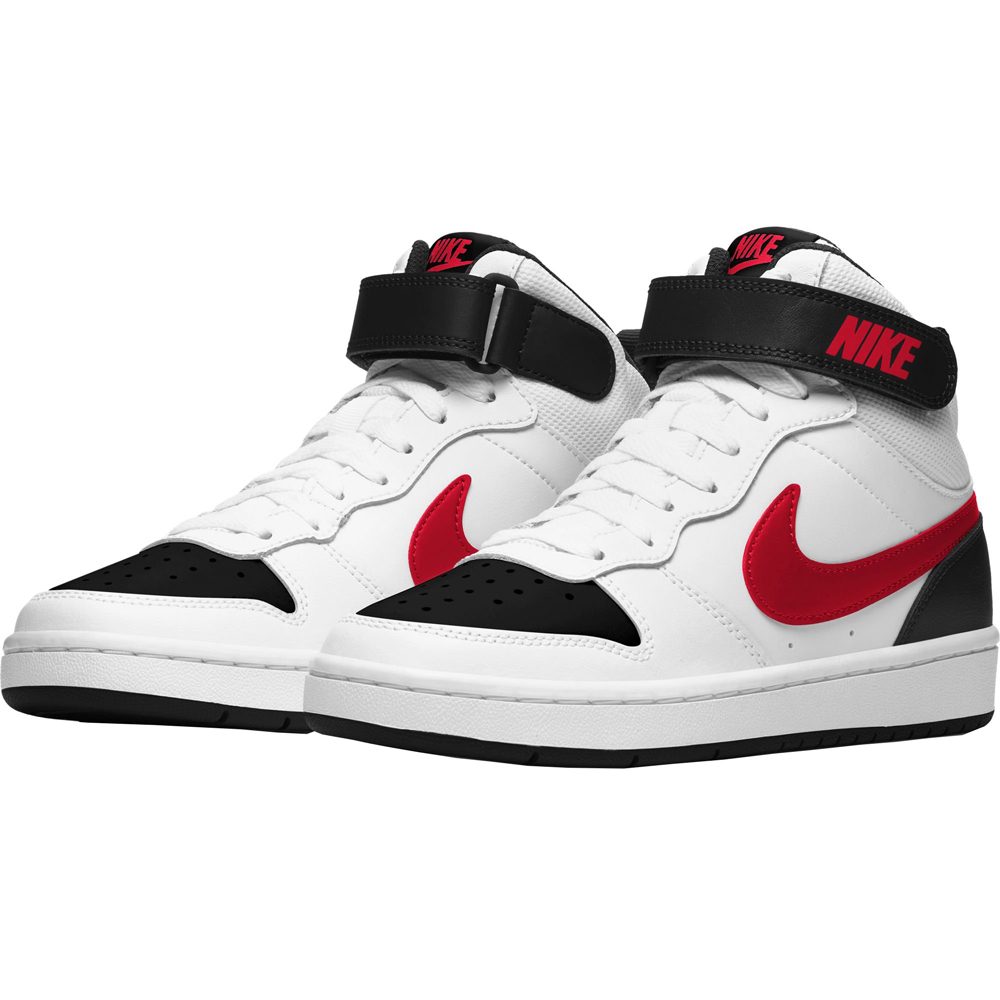 Nike Court Borough Mid 2 Sneaker Kinder white