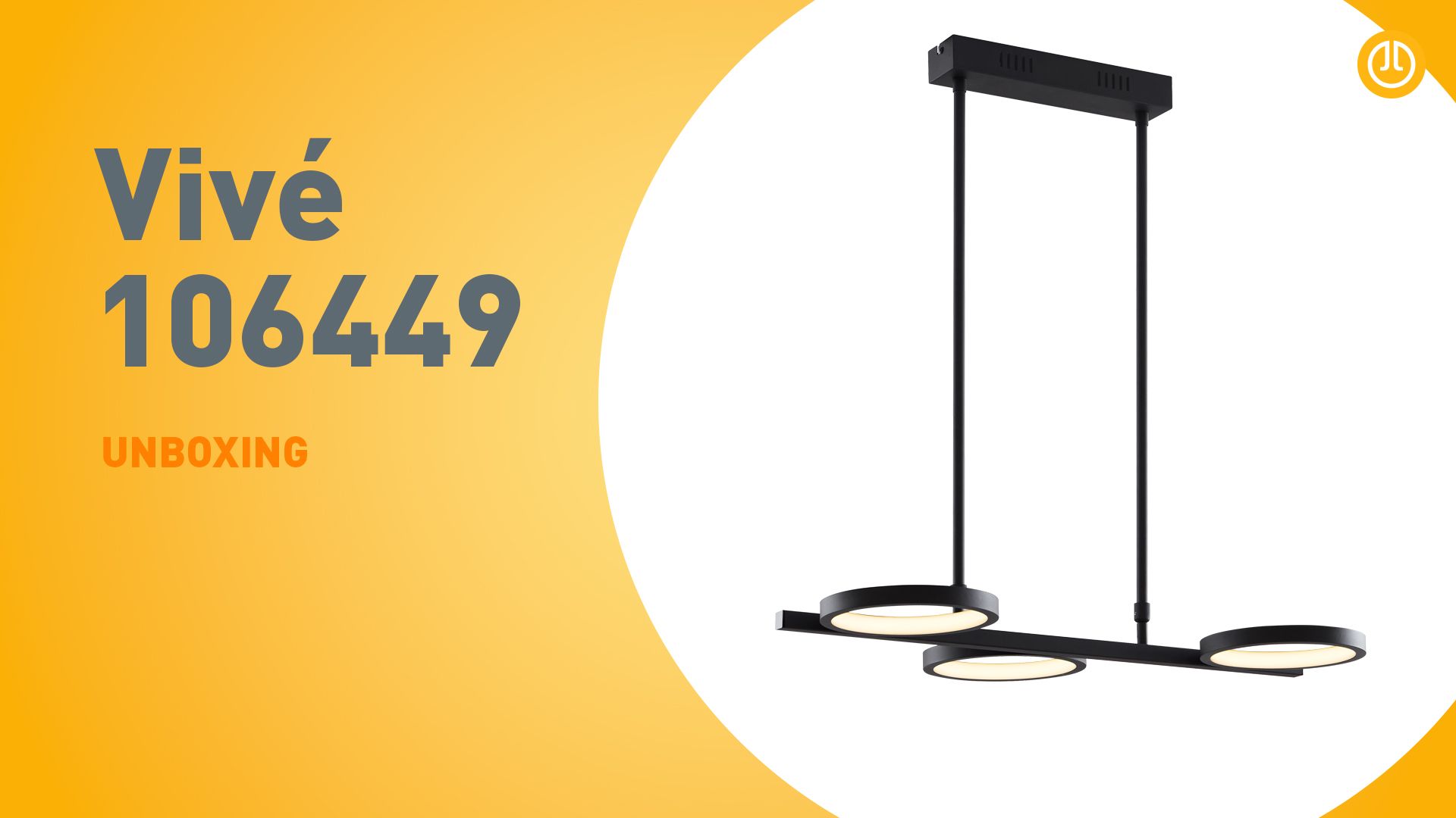 Moderne hanglamp zwart incl. LED 3-staps dimbaar 3-lichts - Vivé