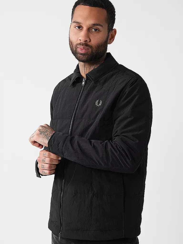 FRED PERRY Blouson schwarz
