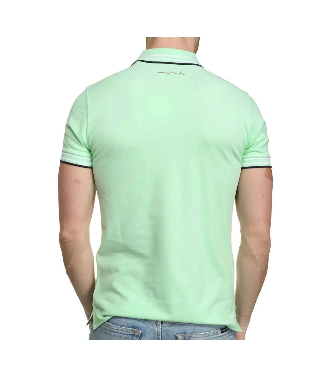 Polo Vert Homme Teddy Smith Pasian