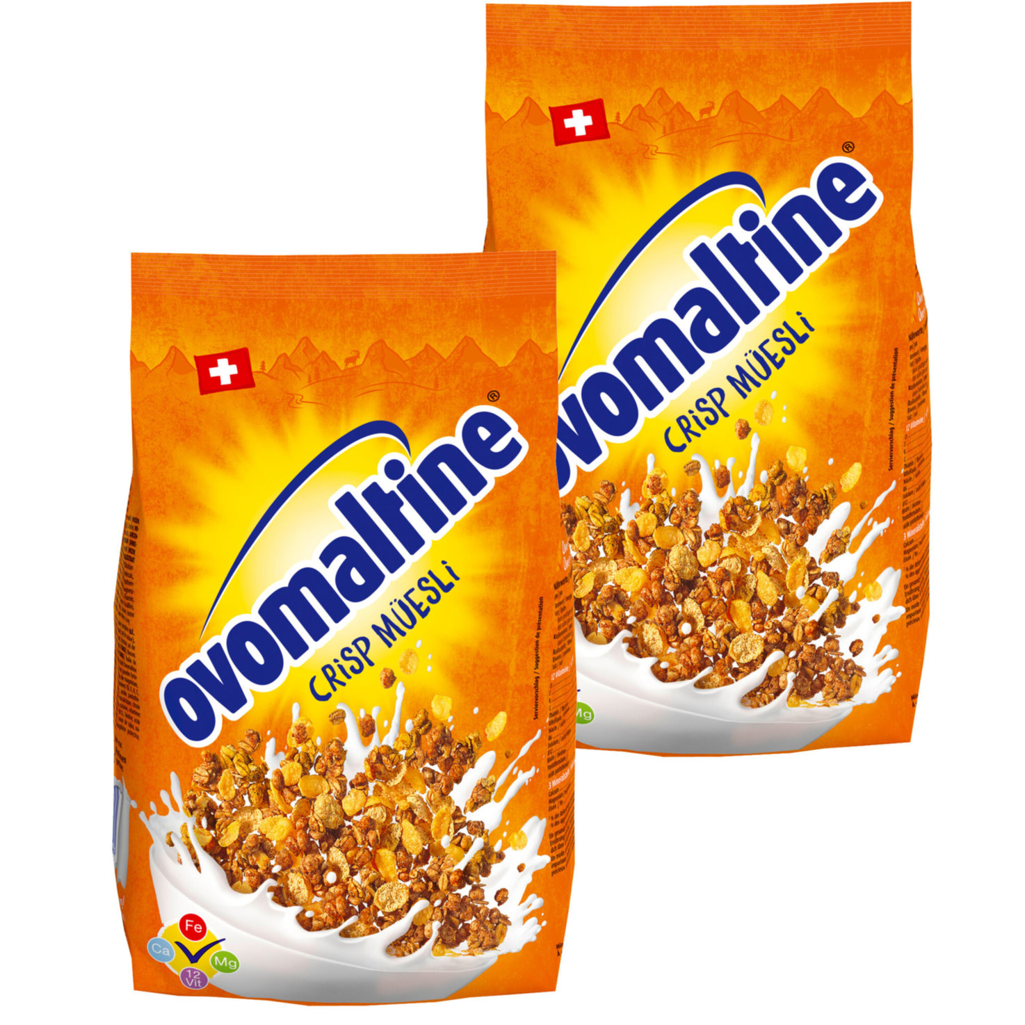 Ovomaltine Crisp Müesli 2x500g