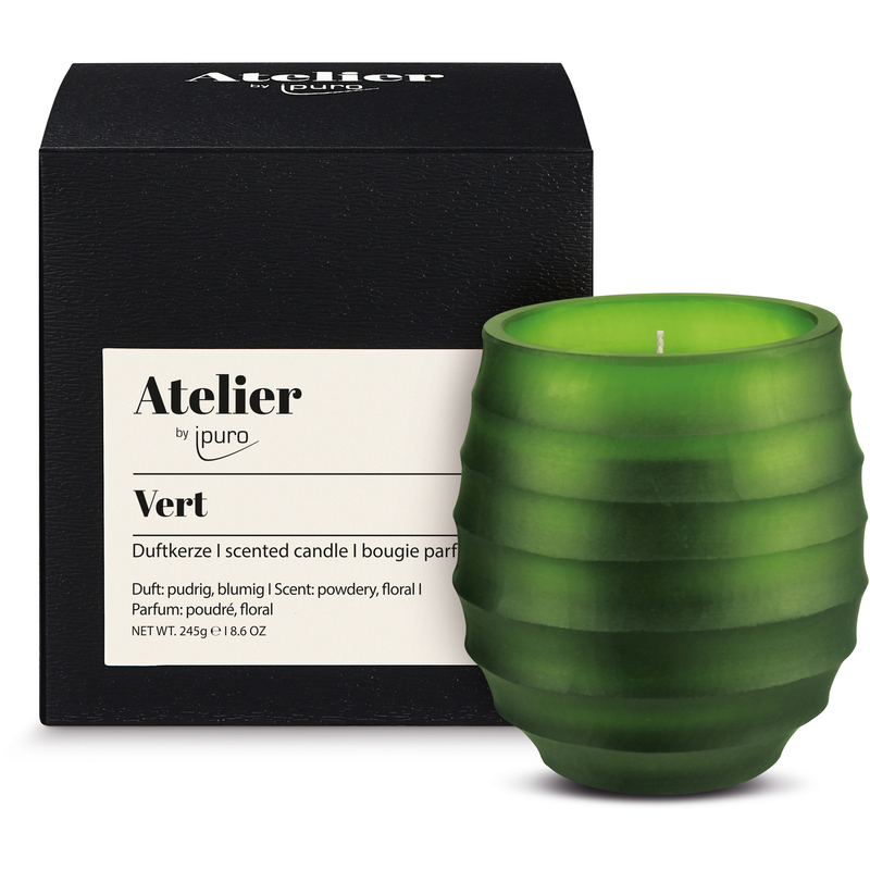 ipuro Duftkerze Atelier, 245 g, Vert