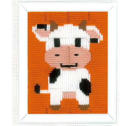 Vervaco-Spansteekkit met koetje