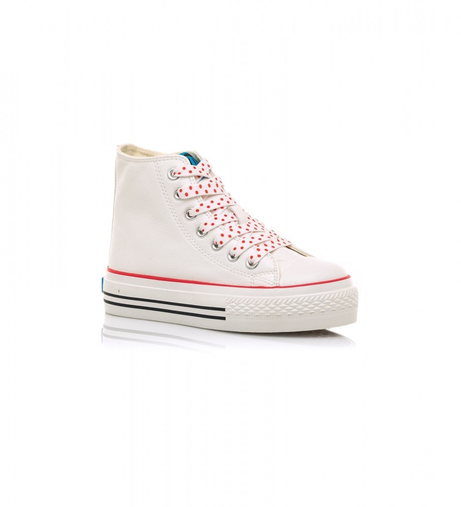 Tênis Mustang Infantil Tamanho Grande Branco