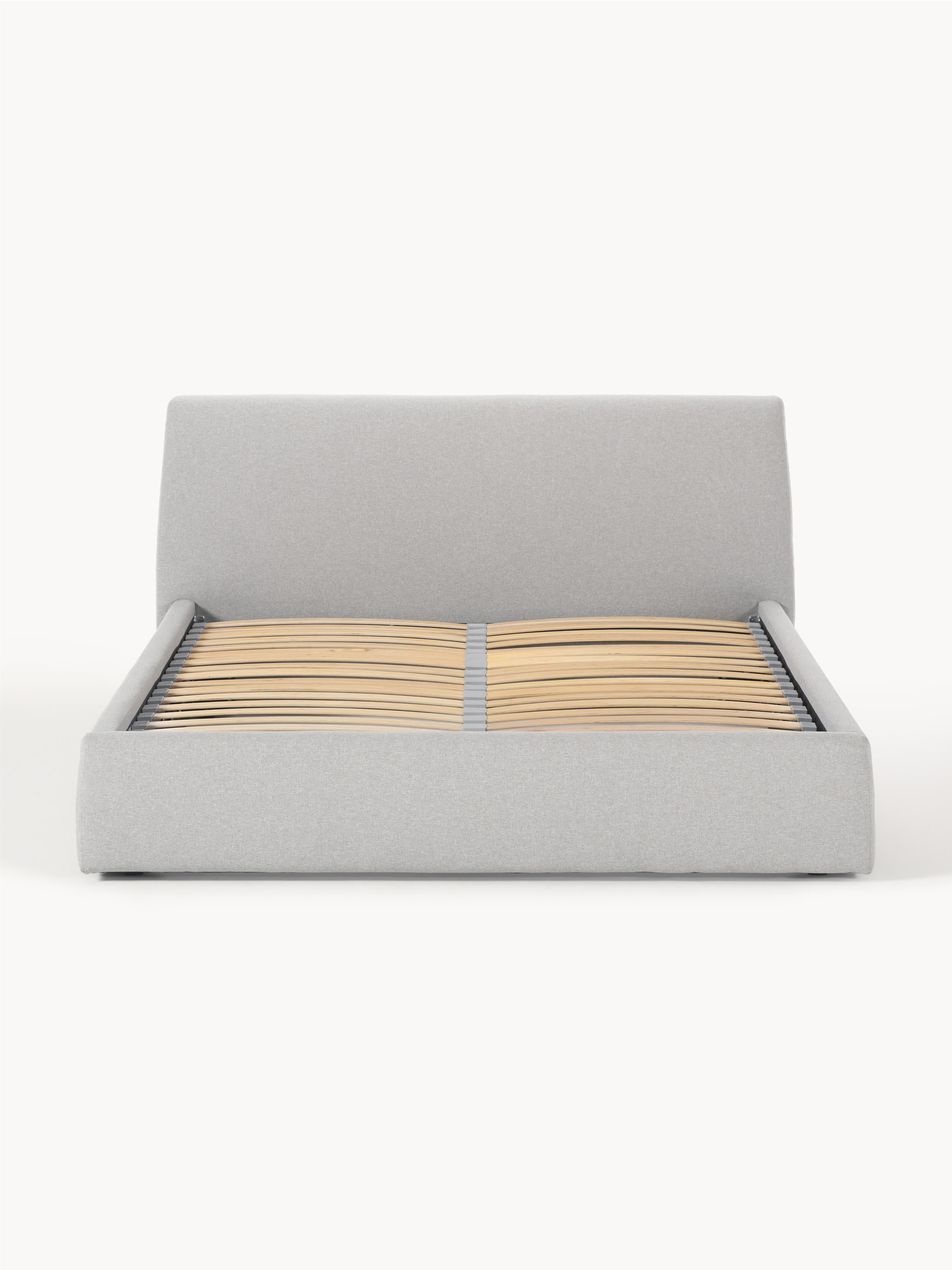 Gestoffeerd bed Cloud met opbergruimte