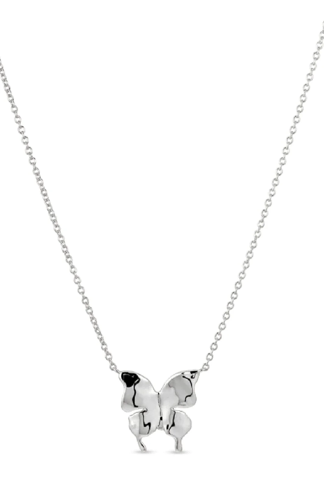 Jane Kønig Butterfly Necklace solv