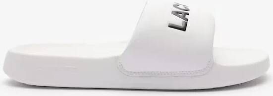 Lacoste Croco 1.0 Serve Slide 124 2 Cma Sandalen & Slides Schoenen wht blk maat: 44.5 beschikbare maaten:39.5 40.5 42 43 44.5 46 47