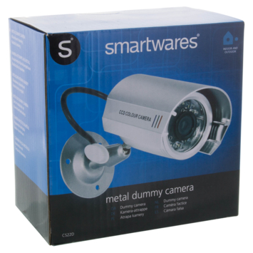 Smartwares Dummy Camera CS22D Binnen/Buiten Aluminium
