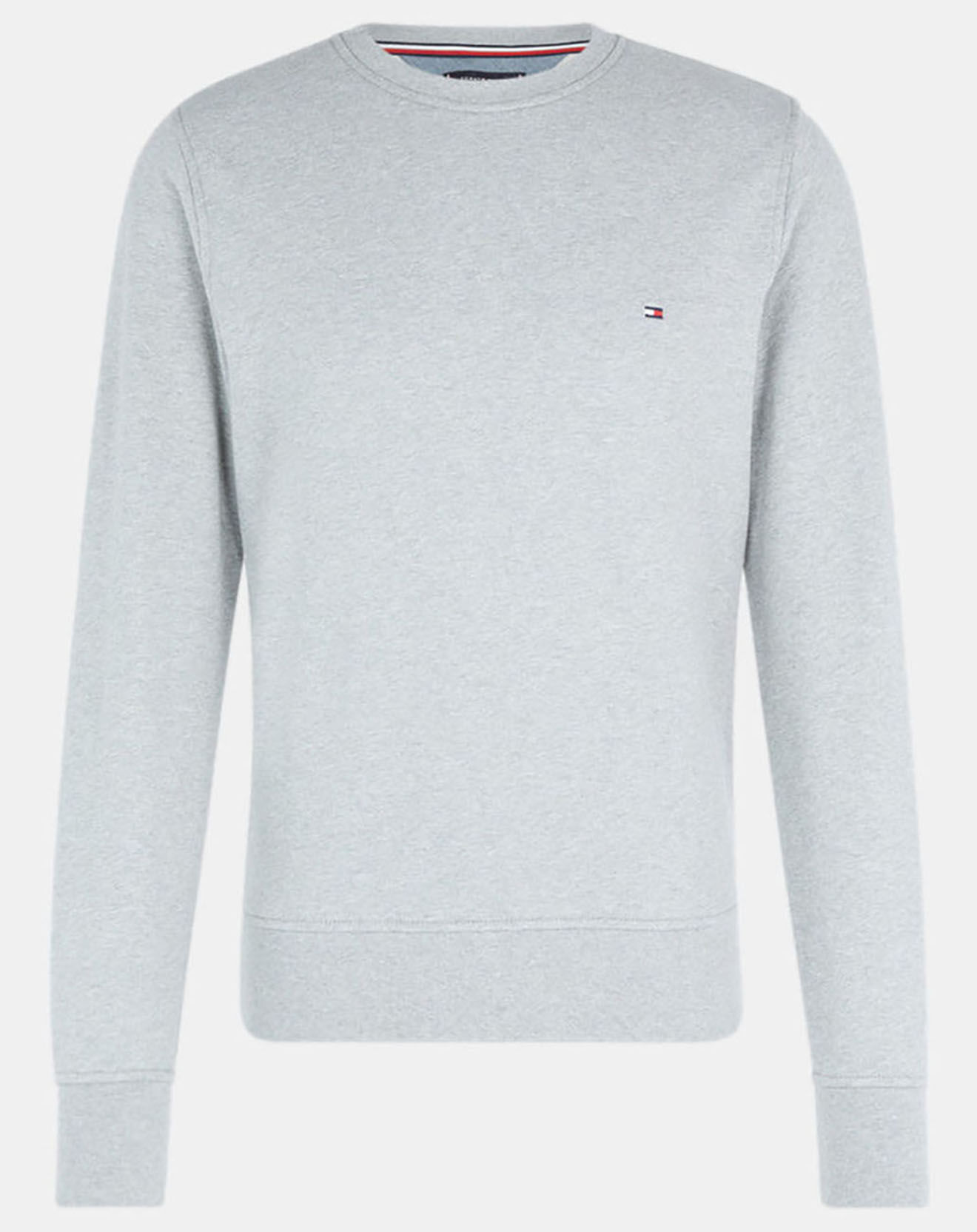 Tommy Hilfiger Sweat logo gris chiné