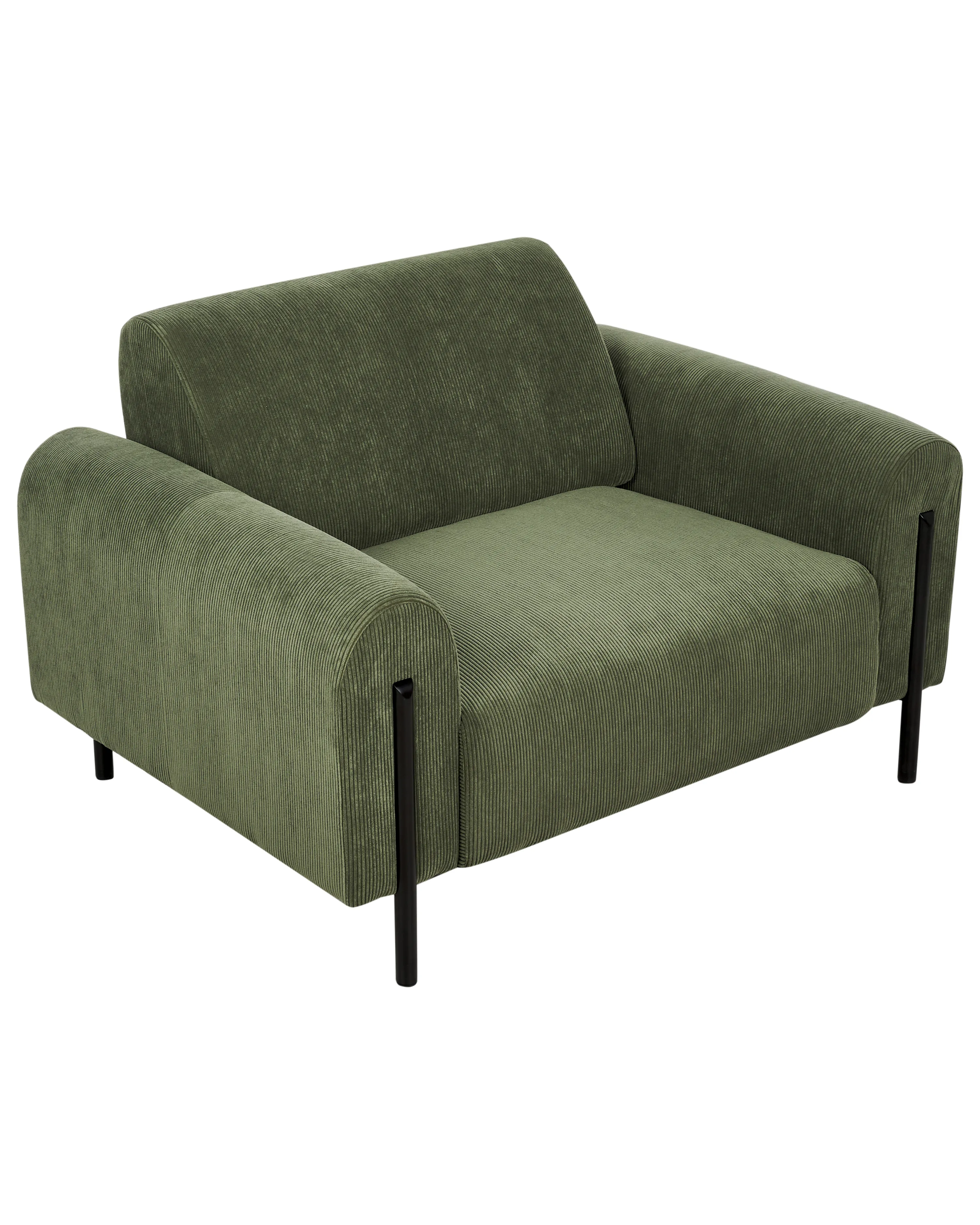 Fauteuil ASKIM Corduroy Olijfgroen