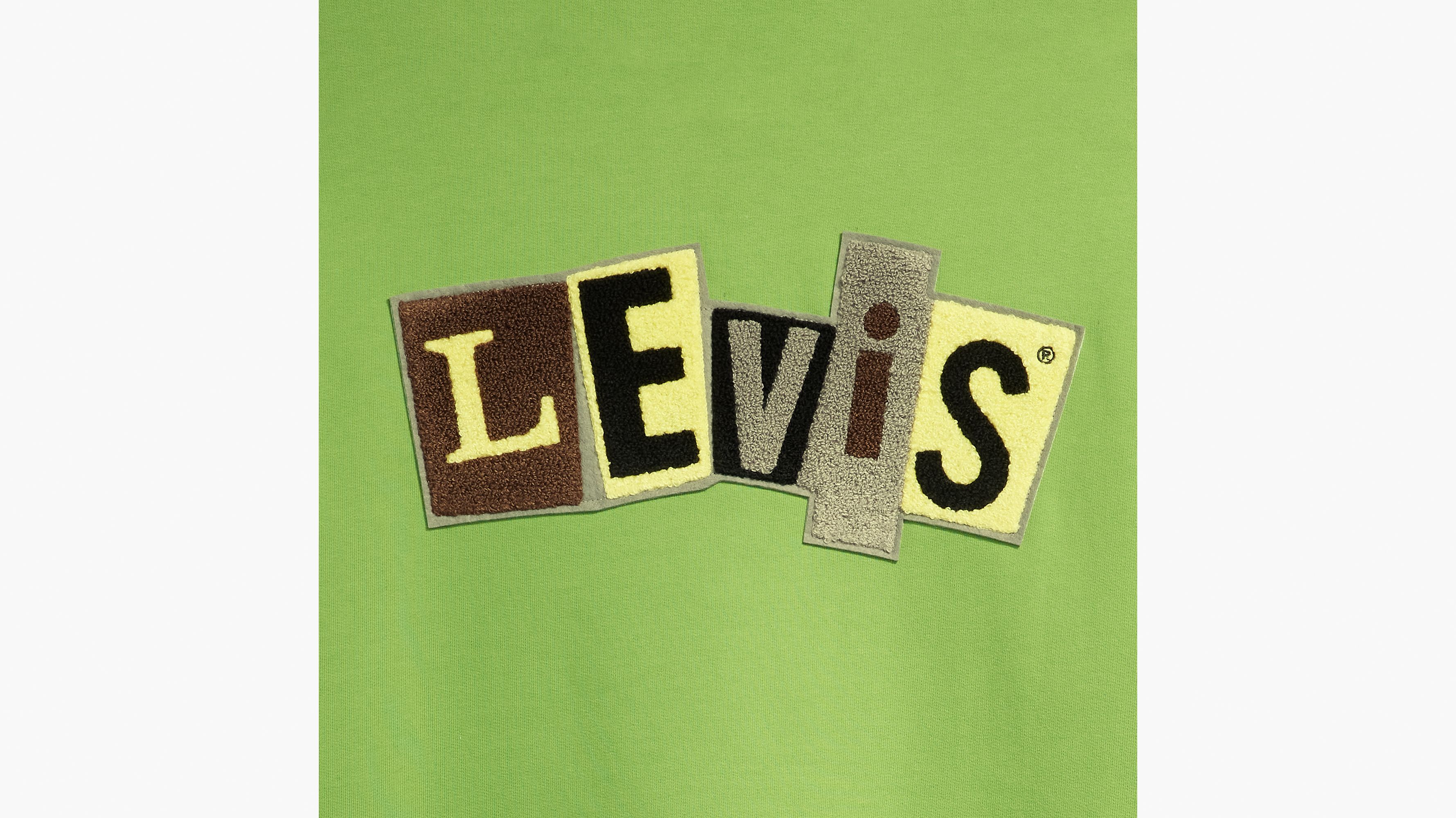 Levi's® Skateboarding sweat-shirt 1/4 zip - Jade Green - Vert