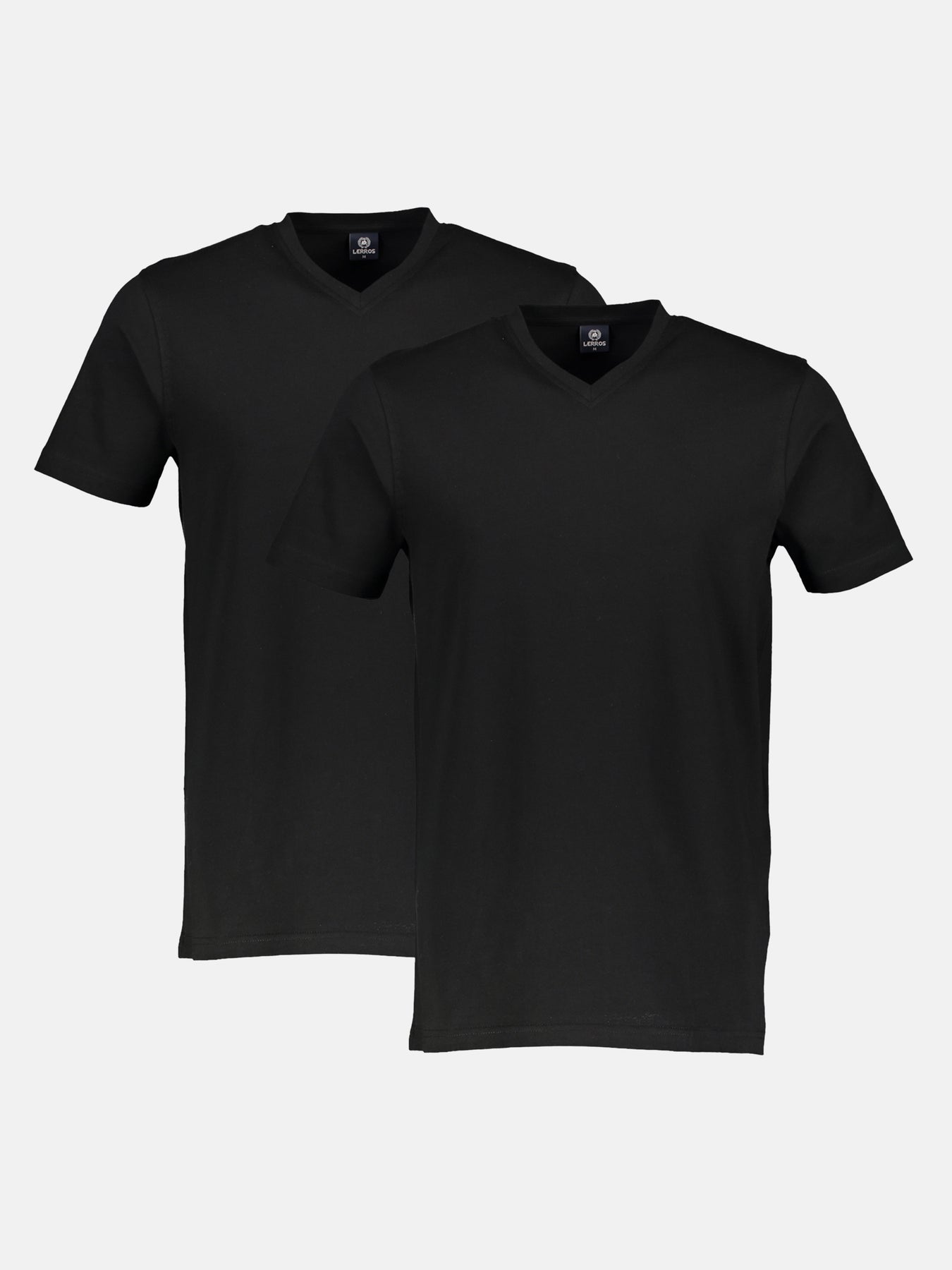 Doppelpack Herren T-Shirt, V-Neck in Premium Baumwollqualität