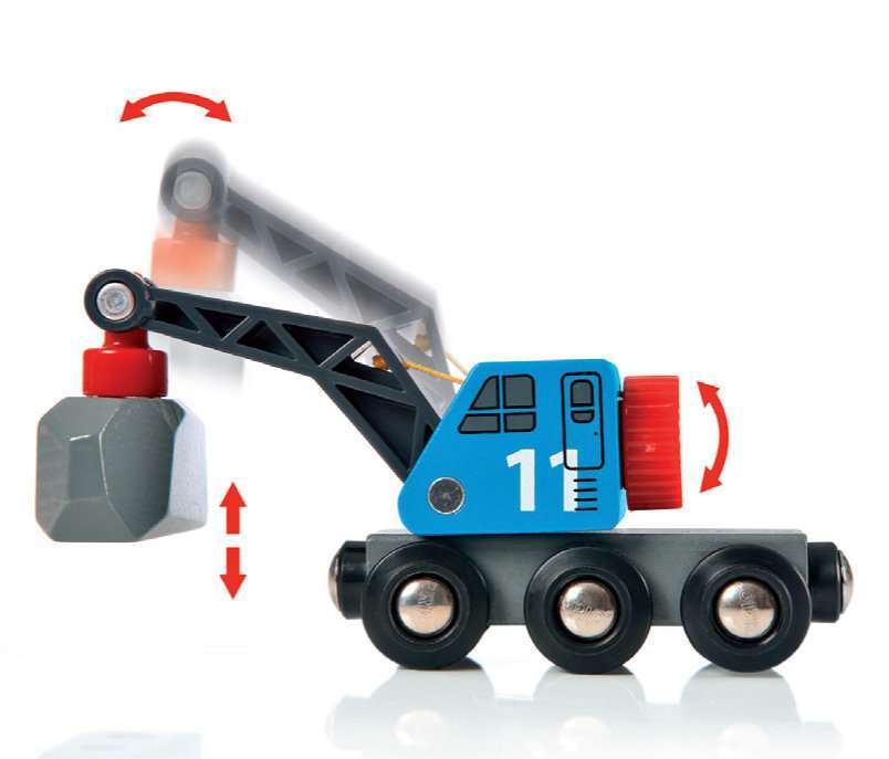 BRIO Spiel Straßen & Schienen Steinverlade Set