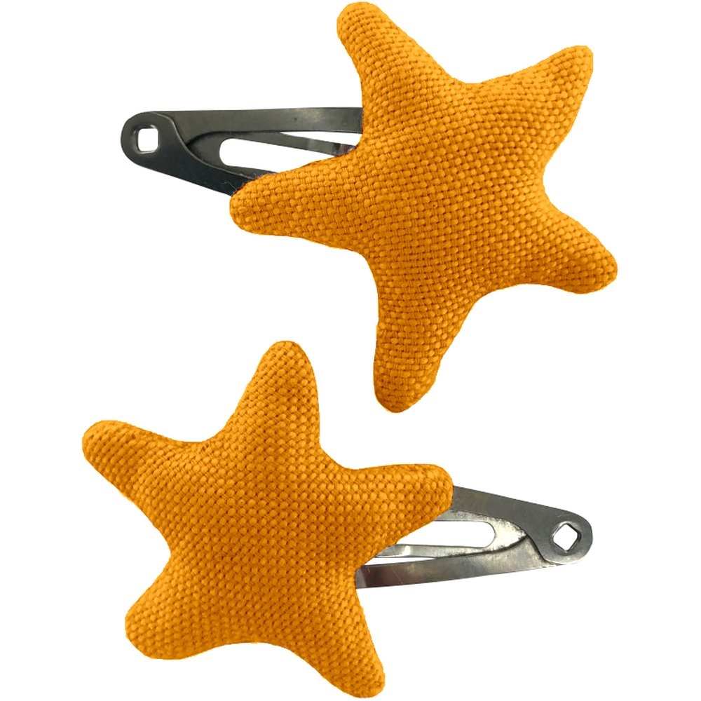 Barrettes Clic-Clac Étoile Ochre