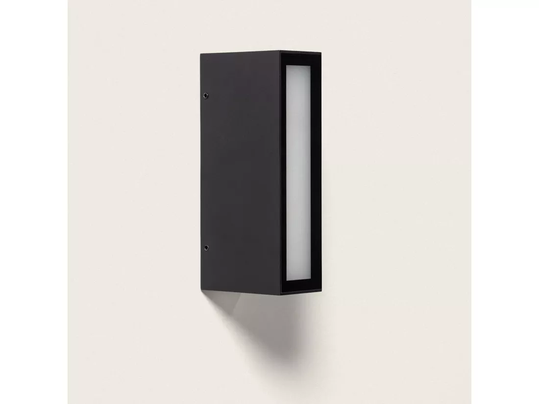 Applique Murale Extérieure LED 8W Aluminium Holius Noir mat