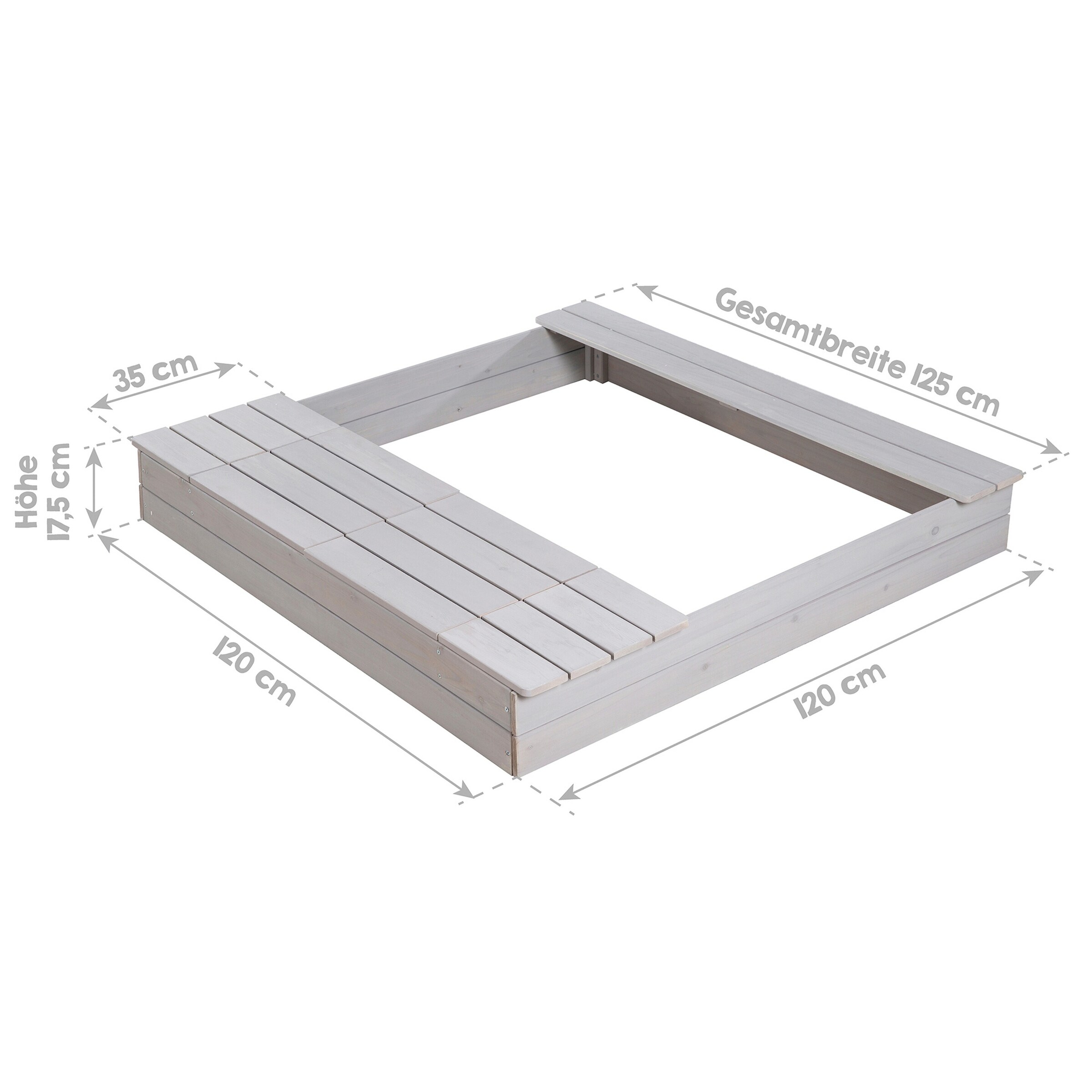 roba Sandkasten Outdoor + mit Spielwannen Outdoor +
