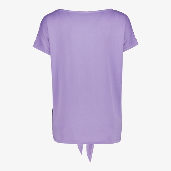 TwoDay geknoopt dames T-shirt lila