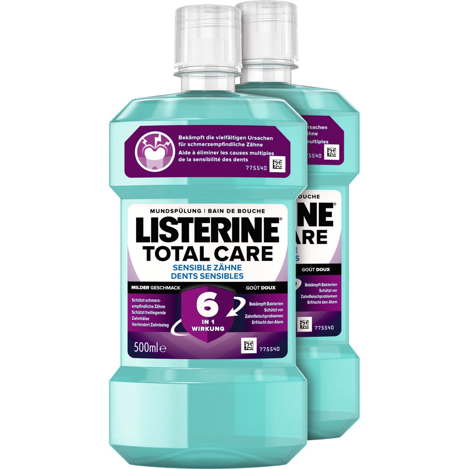 Listerine Mundspülung Total Care Sensitive 2 x 500 ml