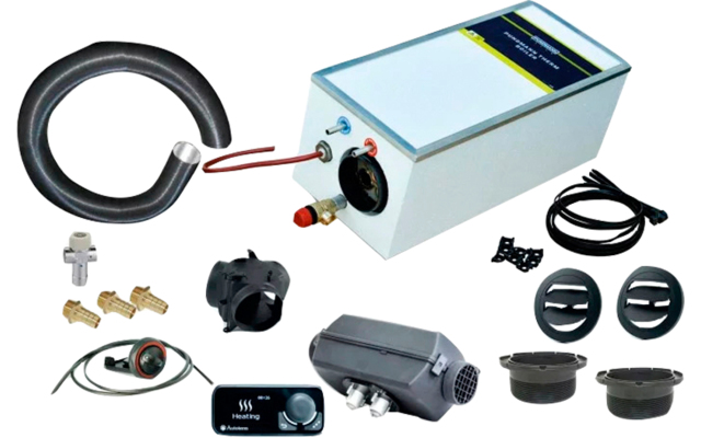 Pundmann Warmduscher-Set 230 V / 500 W / Air 4D