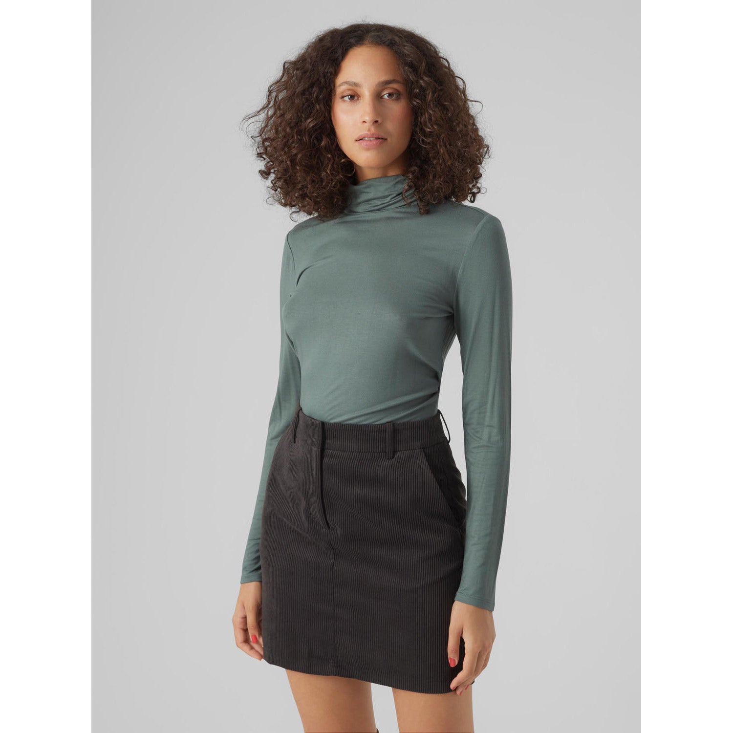 Vero Moda  Alberta Long Sleeve Rollneck Top