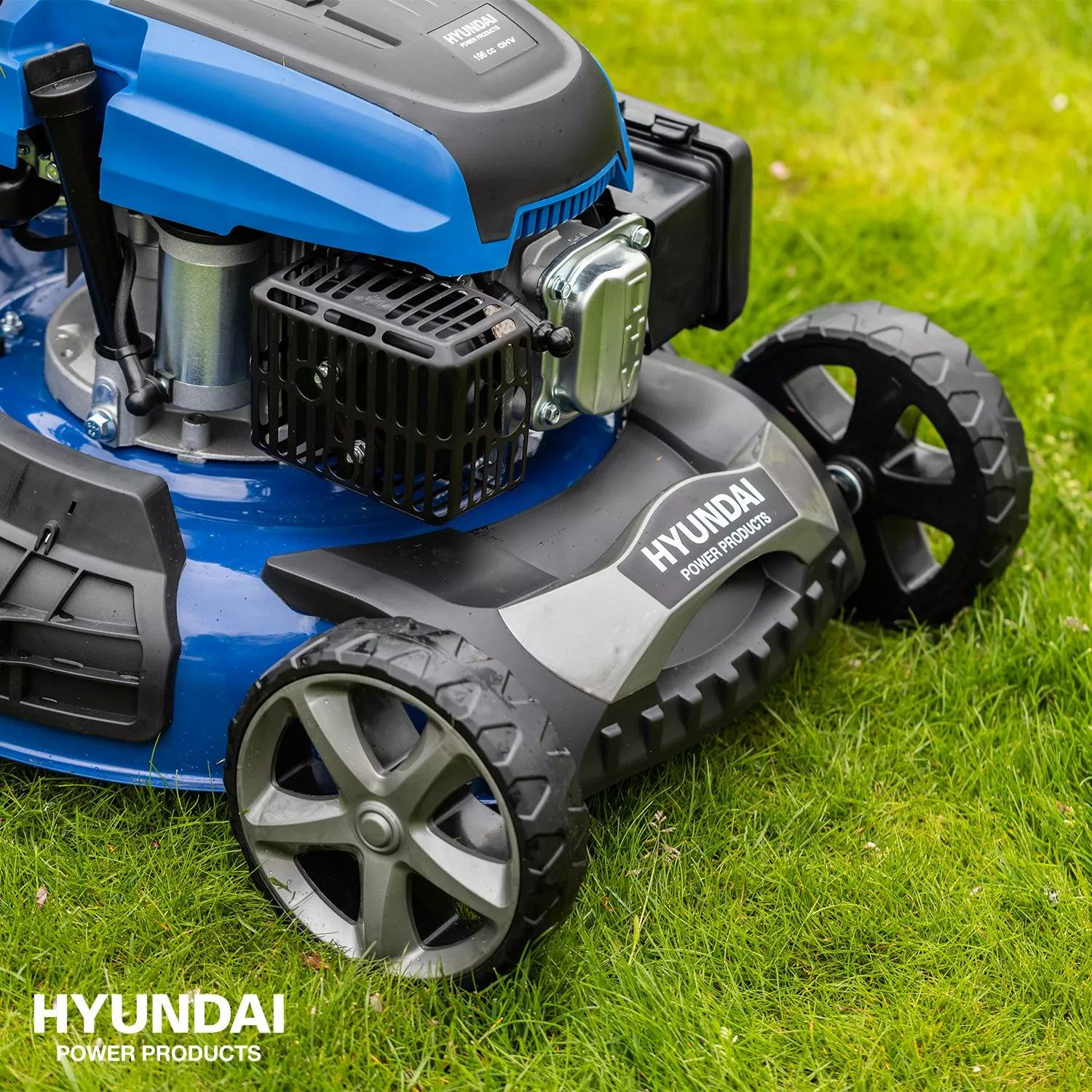 Hyundai 57024 Benzine grasmaaier - 196cc - 4-takt - elektrische start