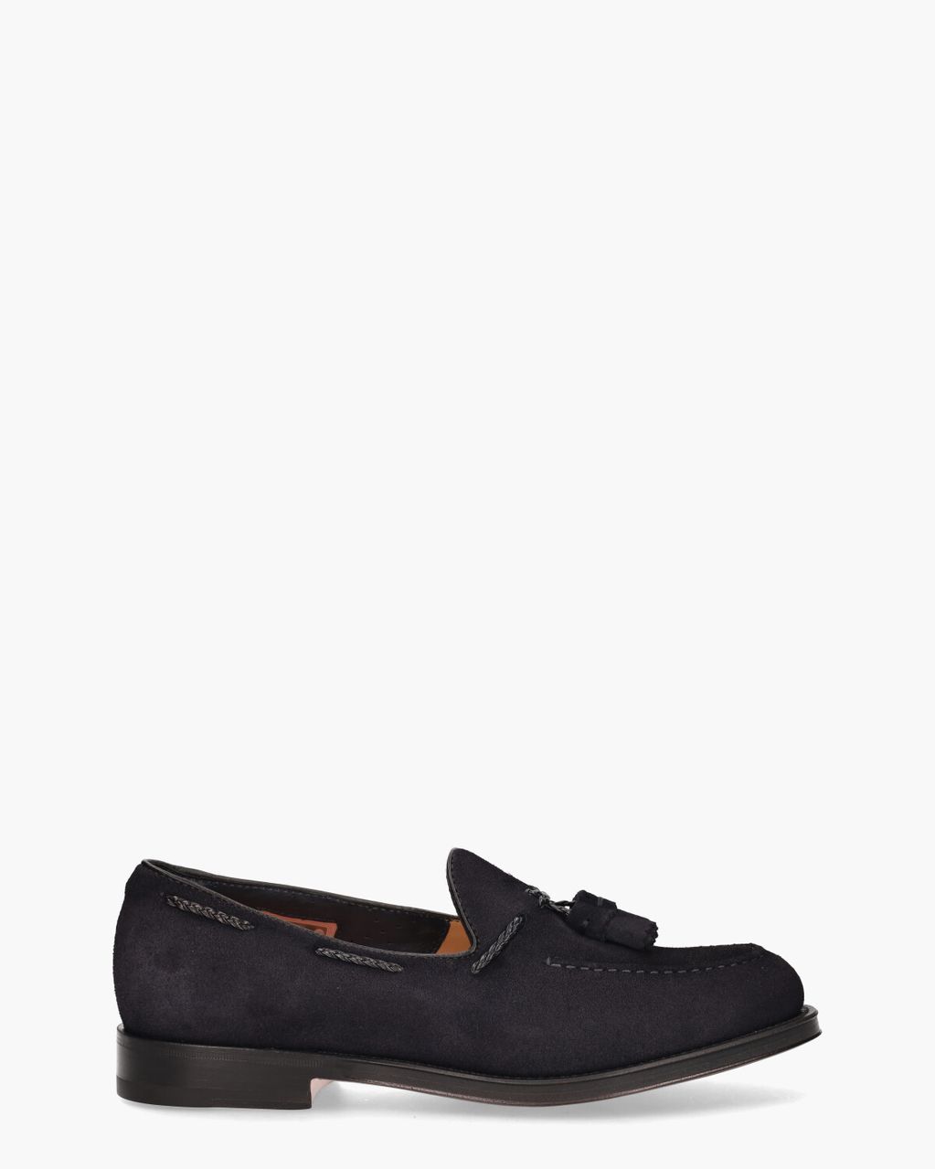 Santoni 18101 Donkerblauw Herenloafers