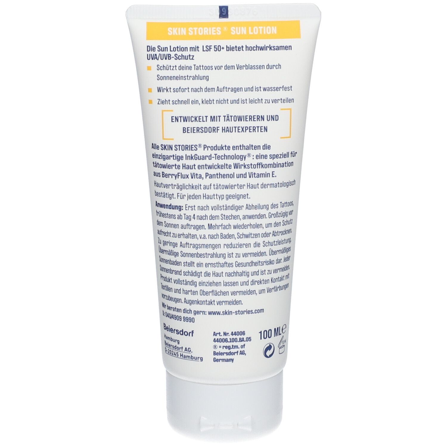 SKIN STORIES® Sun Lotion LSF 50+