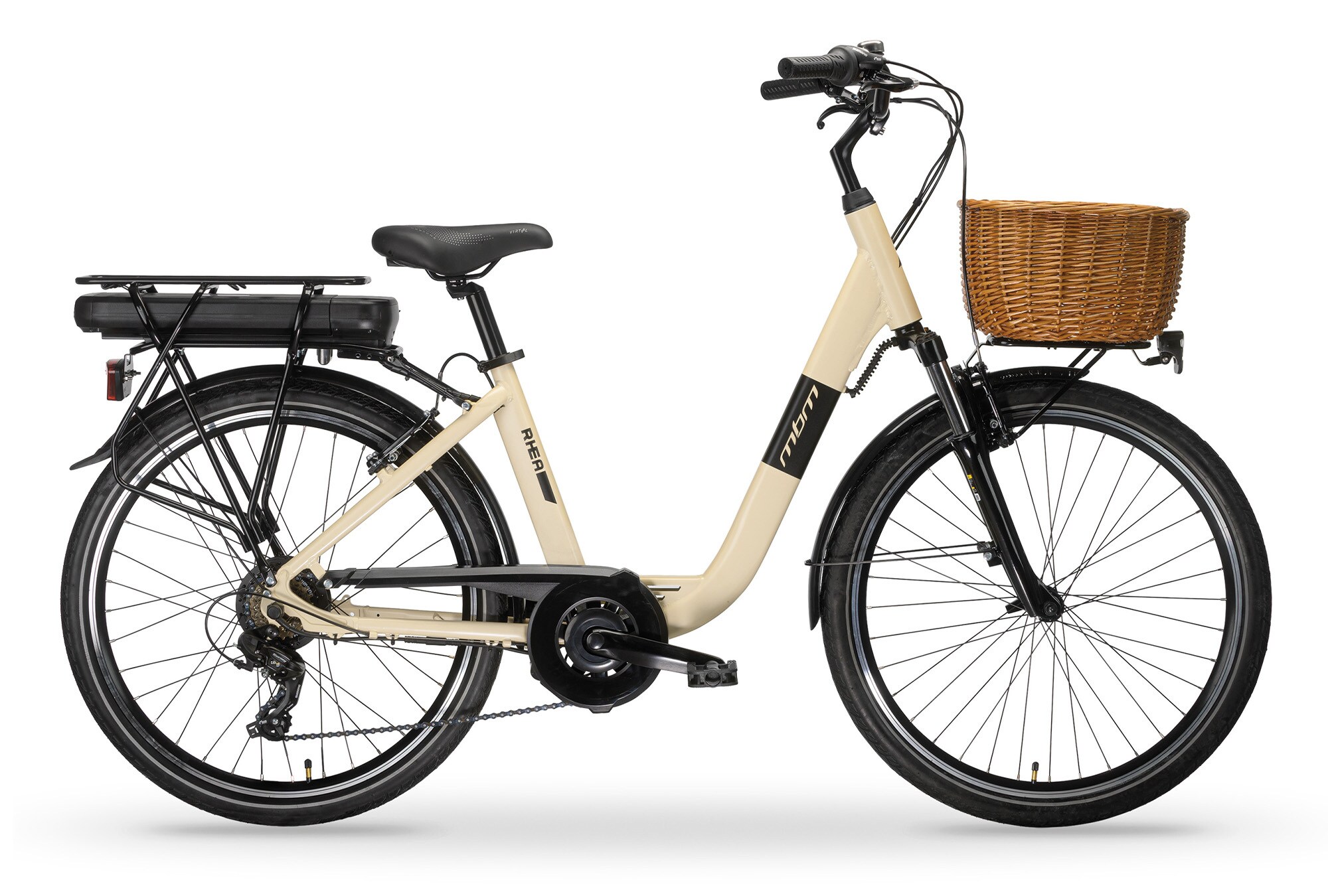 MBM Elektro-Citybike RHEA24 Zoll, creme