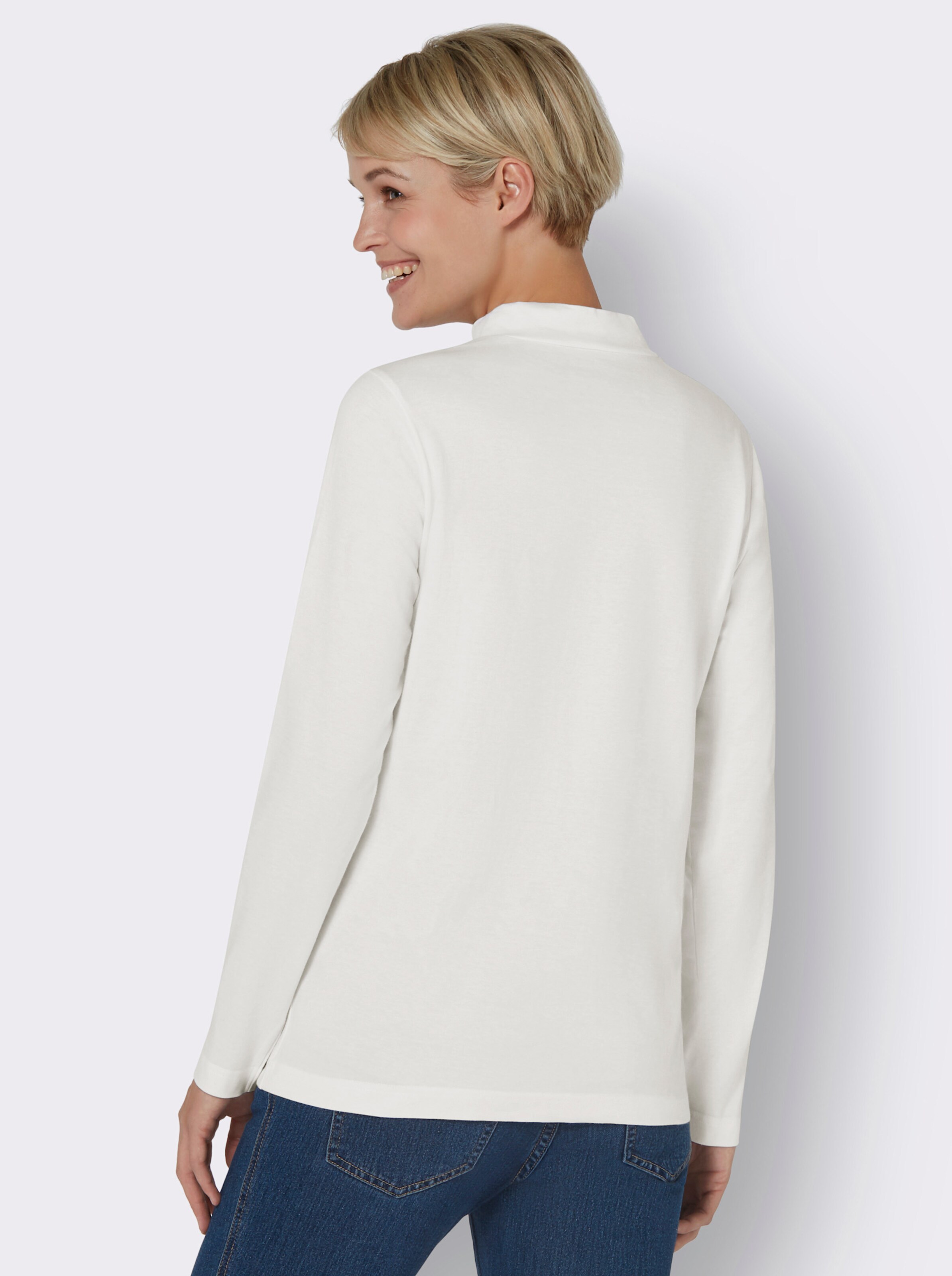 Stehkragenshirt