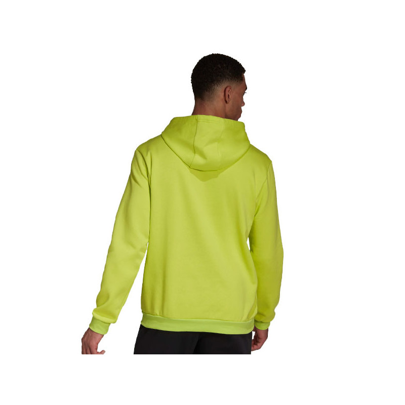 Sweat capuche Adidas Entrada 22 Vert Fluo