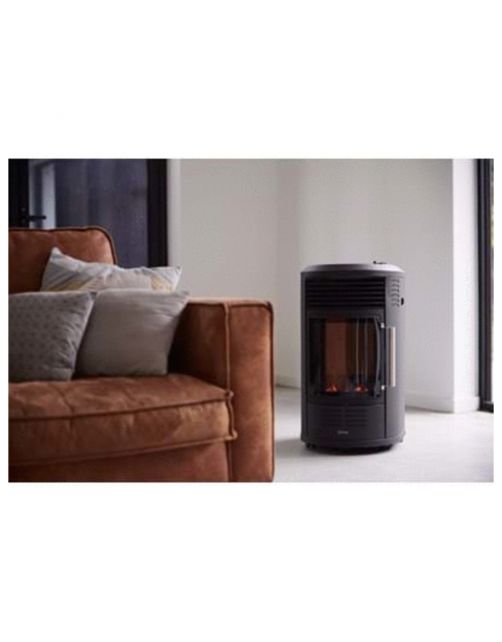 Qlima Gaskachel Gh8034 - Verwarming - 44x42x72 cm 15 kg Zwart 3.4 kWatt
