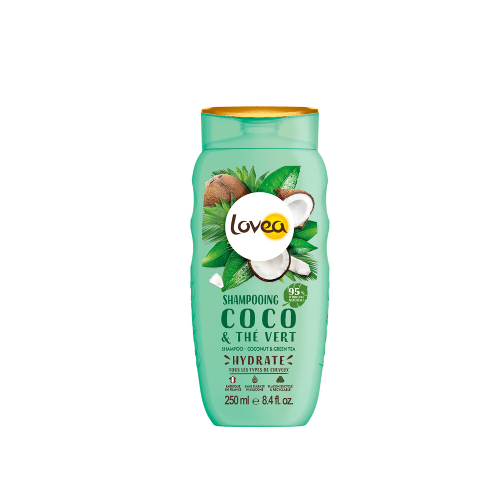 Lovea Kokos en Groene Thee Shampoo250 ml