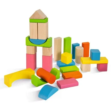 Simba Eichhorn Natur und Bunte Holzbausteine