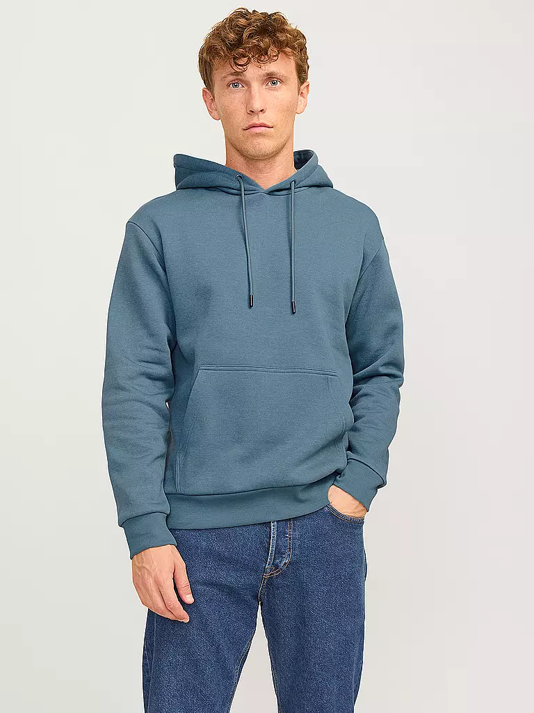 JACK & JONES Kapuzensweater - Hoodie  JJEBRADLEY petrol
